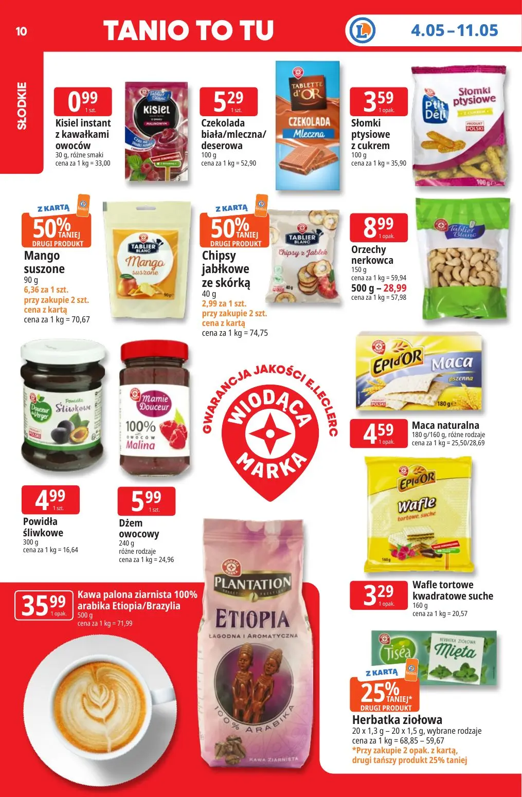 gazetka promocyjna E.Leclerc Tanio to tu - Strona 10