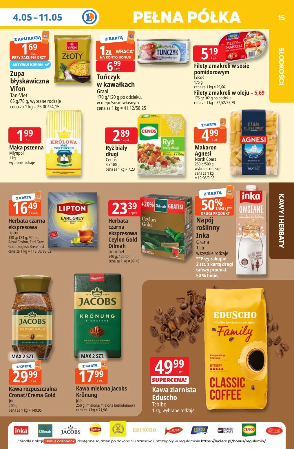 gazetka promocyjna E.Leclerc Tanio to tu - Strona 15