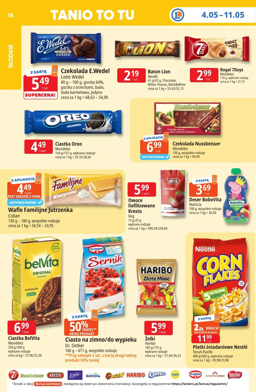 gazetka promocyjna E.Leclerc Tanio to tu - Strona 16