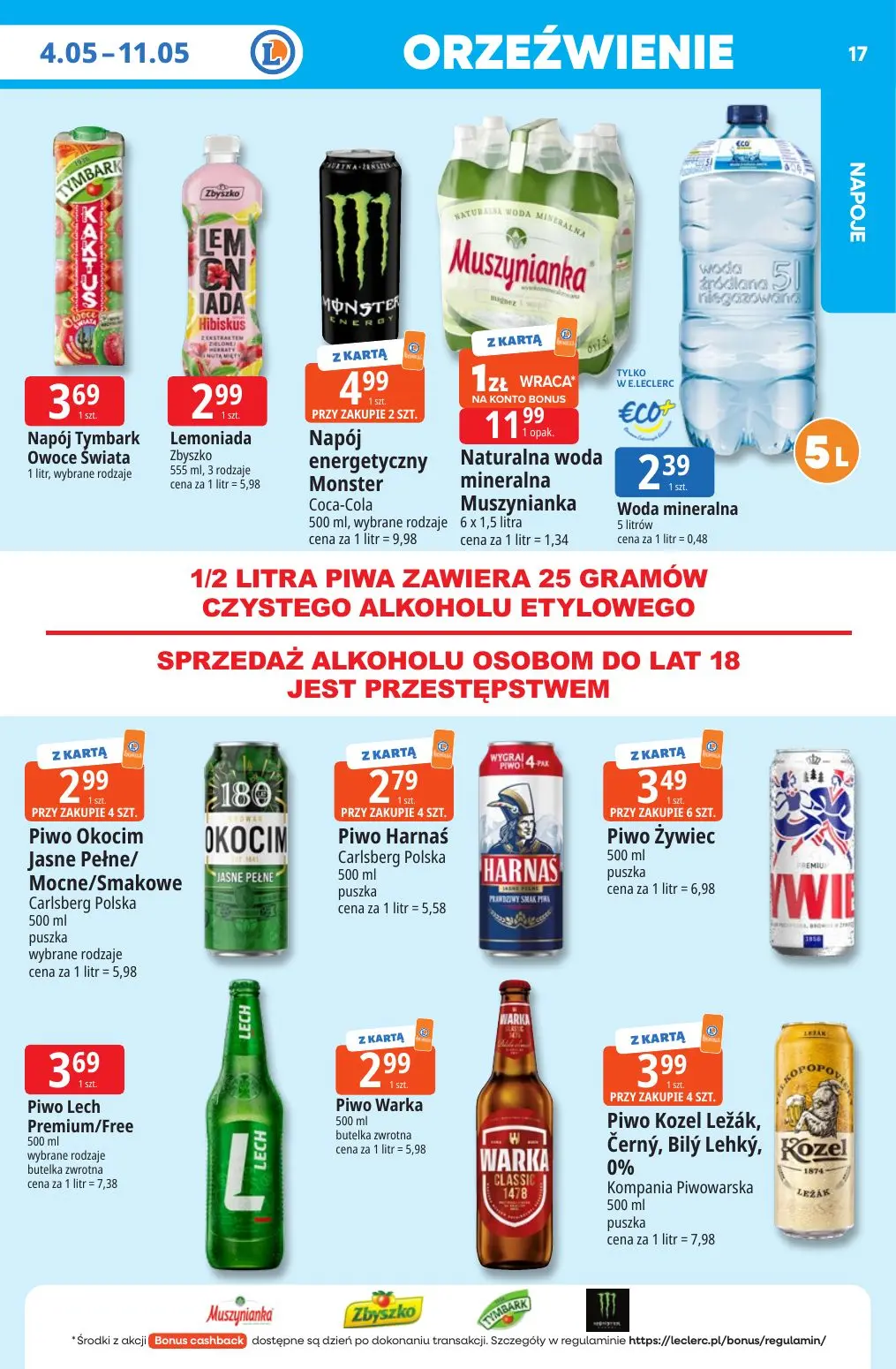 gazetka promocyjna E.Leclerc Tanio to tu - Strona 17