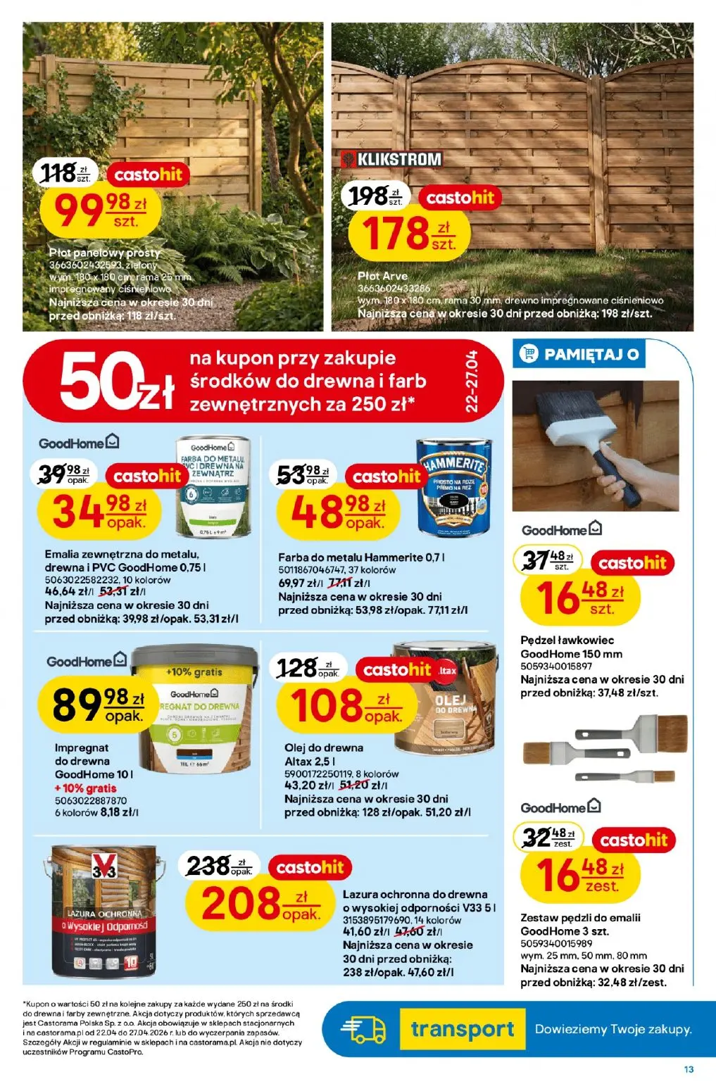 gazetka promocyjna castorama W teorii ogród - Strona 13