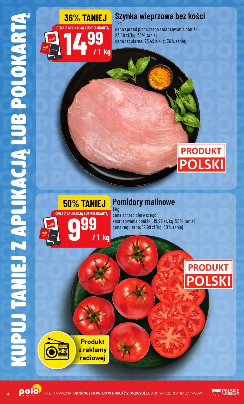 gazetka promocyjna POLOmarket TANIEJ z apką - Strona 4