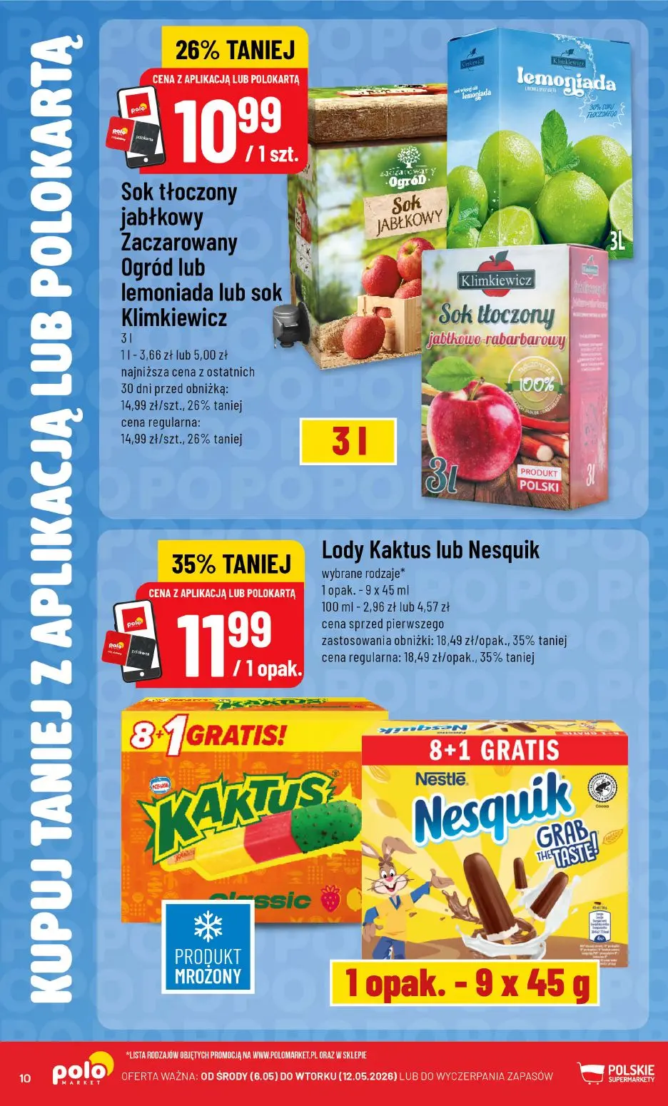 gazetka promocyjna POLOmarket TANIEJ z apką - Strona 10