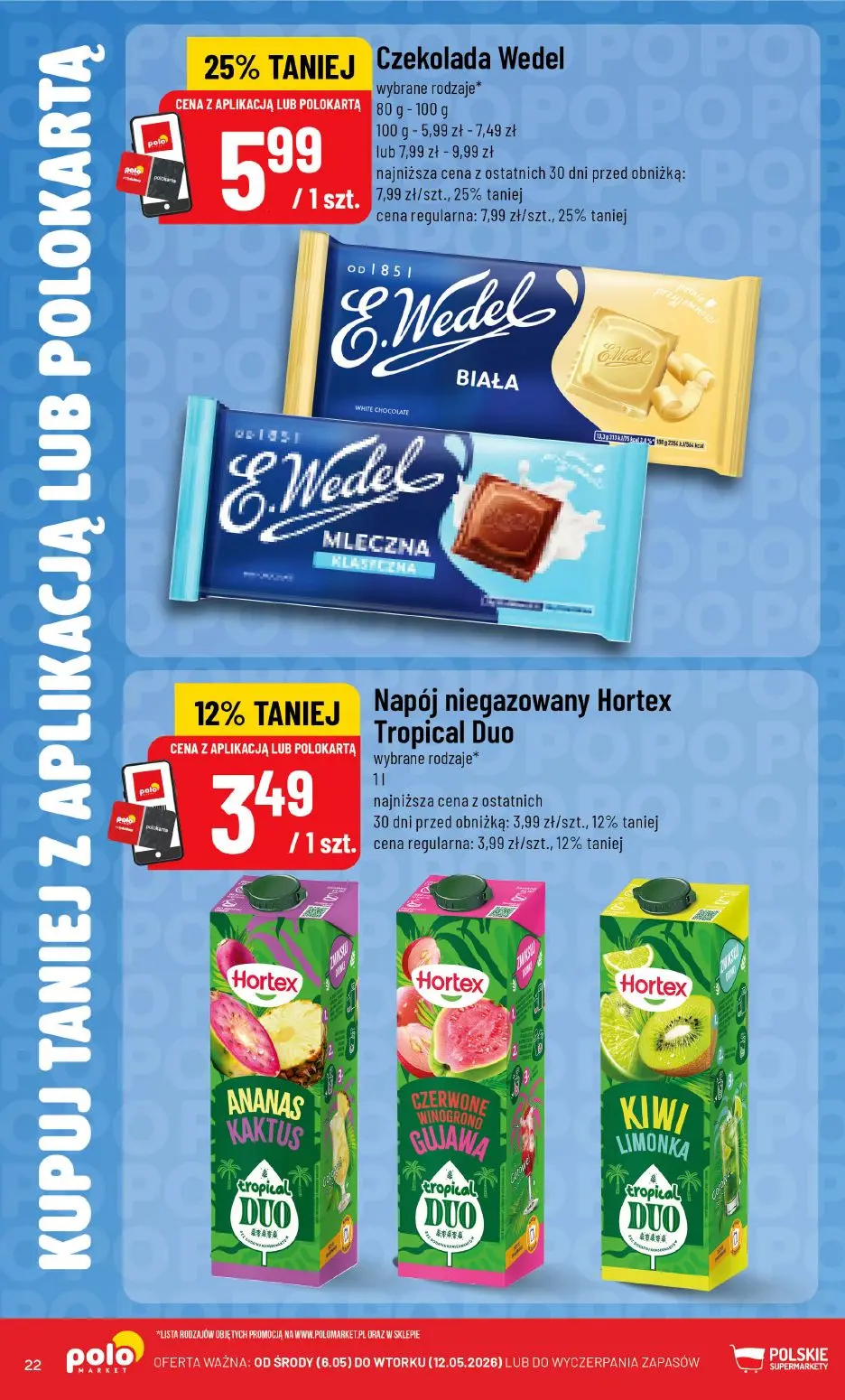 gazetka promocyjna POLOmarket TANIEJ z apką - Strona 22