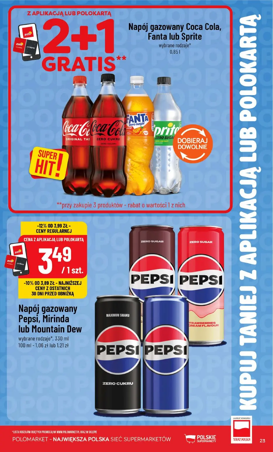 gazetka promocyjna POLOmarket TANIEJ z apką - Strona 23