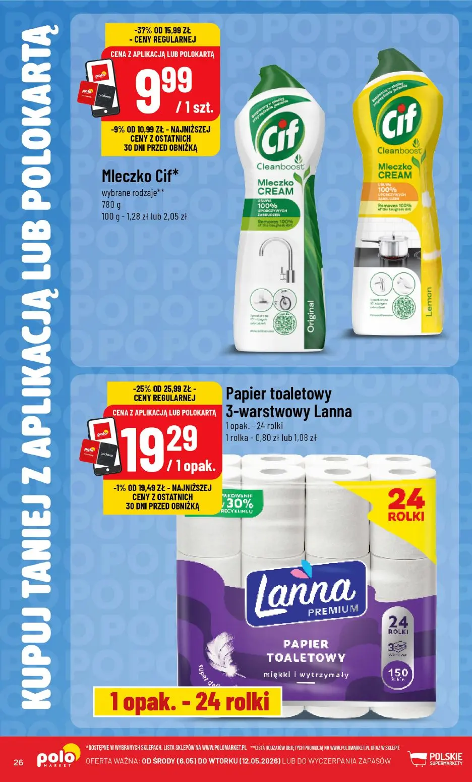 gazetka promocyjna POLOmarket TANIEJ z apką - Strona 26