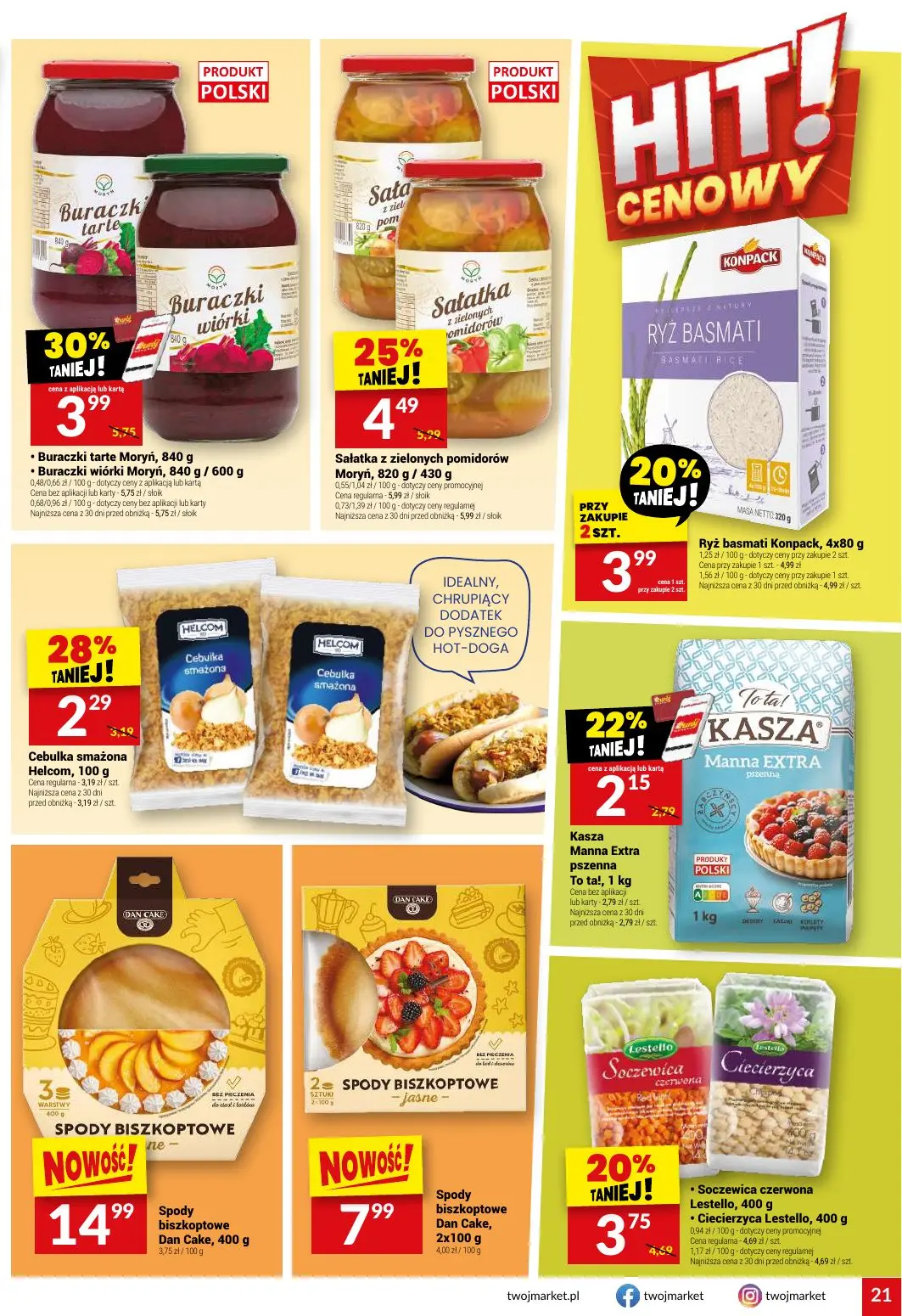 gazetka promocyjna Twój Market Włącz promocje - Strona 21