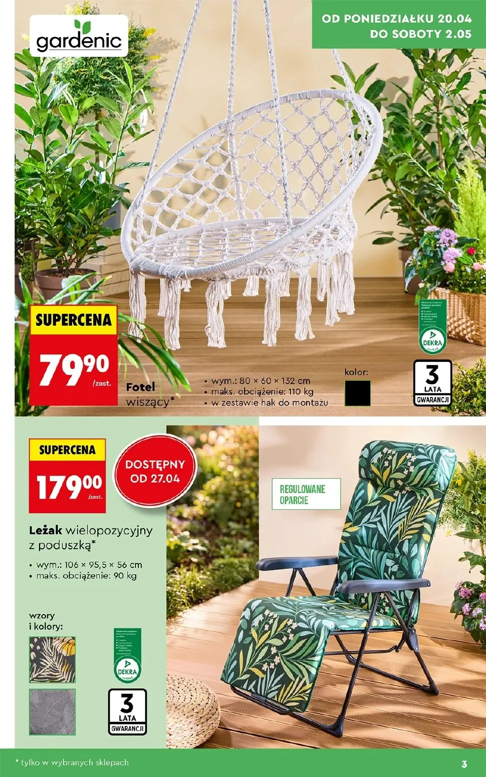 gazetka promocyjna Biedronka Hity i inspiracje do ogrodu - Strona 3