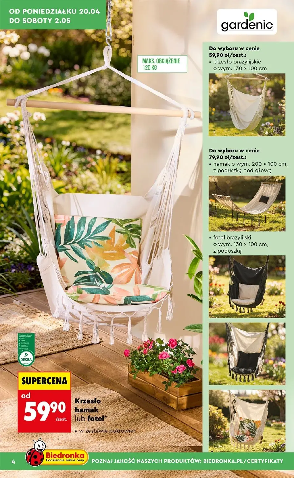 gazetka promocyjna Biedronka Hity i inspiracje do ogrodu - Strona 4