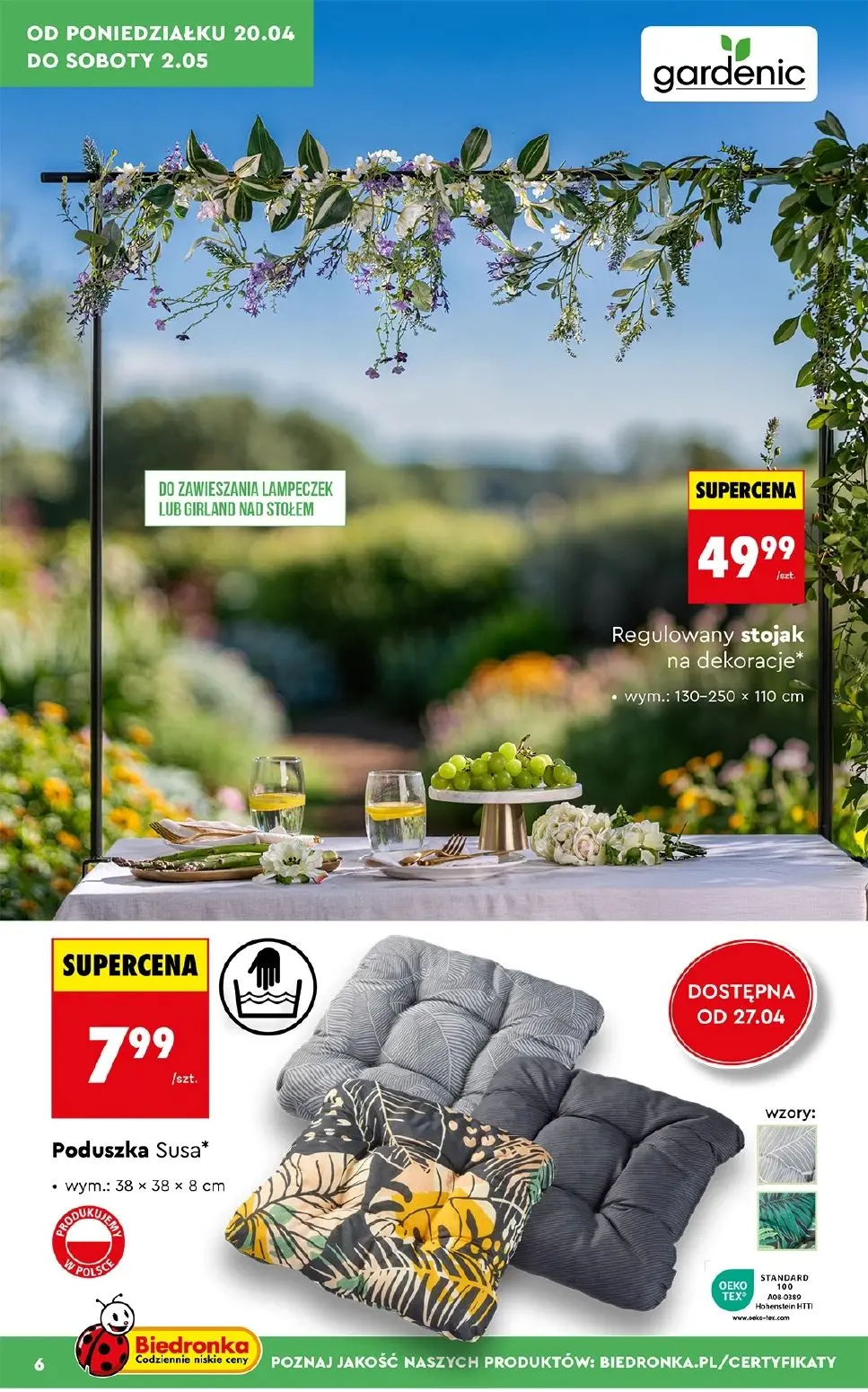 gazetka promocyjna Biedronka Hity i inspiracje do ogrodu - Strona 6