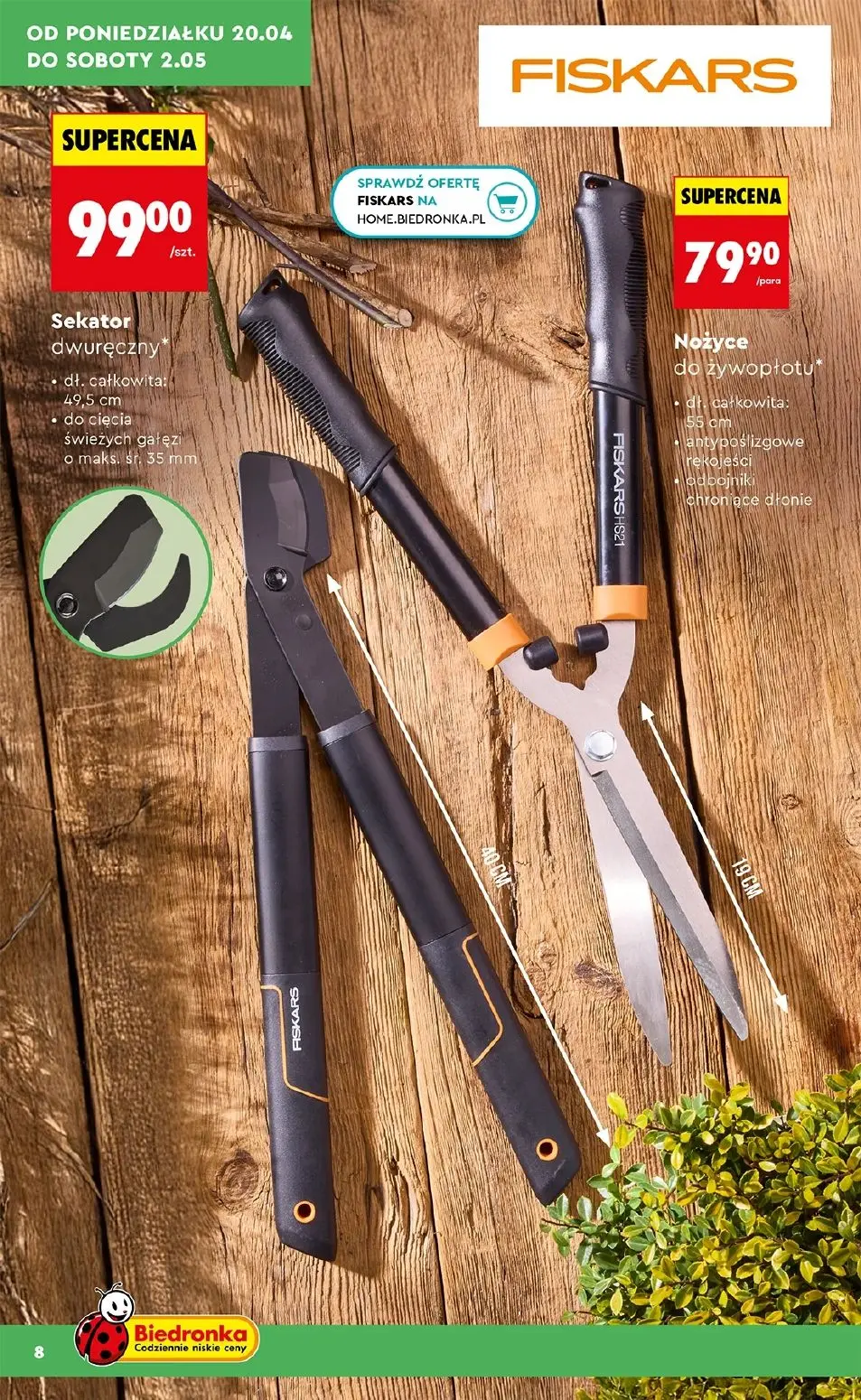 gazetka promocyjna Biedronka Hity i inspiracje do ogrodu - Strona 8