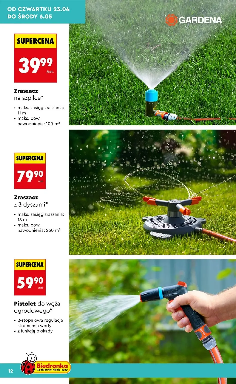 gazetka promocyjna Biedronka Hity i inspiracje do ogrodu - Strona 12
