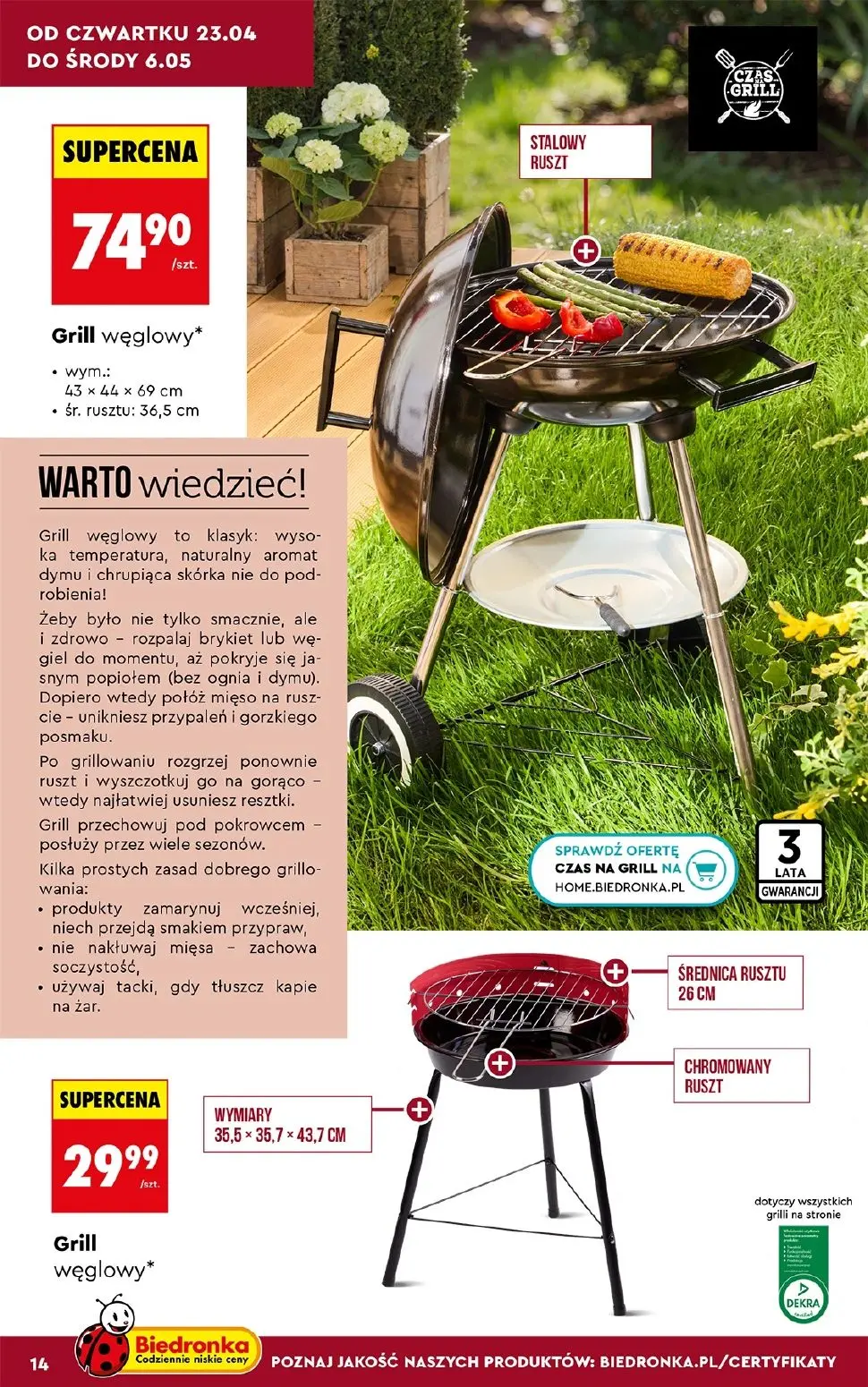 gazetka promocyjna Biedronka Hity i inspiracje do ogrodu - Strona 14