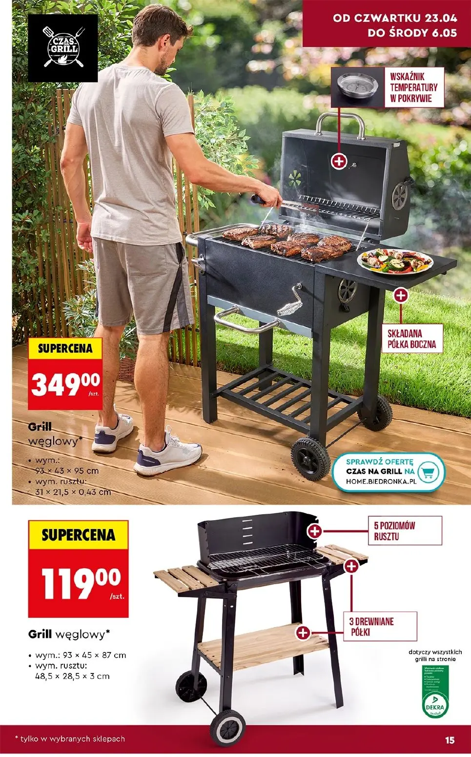 gazetka promocyjna Biedronka Hity i inspiracje do ogrodu - Strona 15