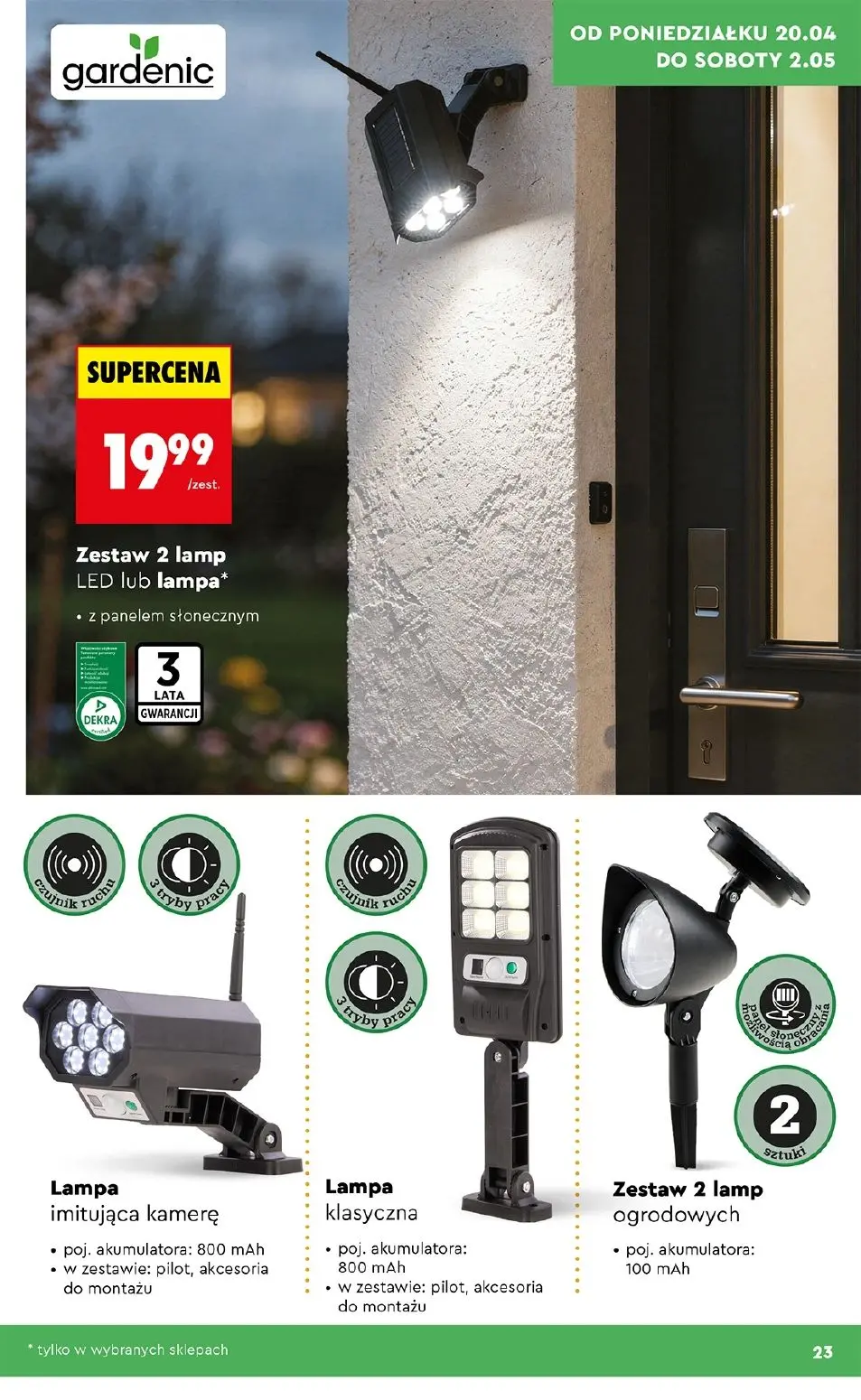 gazetka promocyjna Biedronka Hity i inspiracje do ogrodu - Strona 23