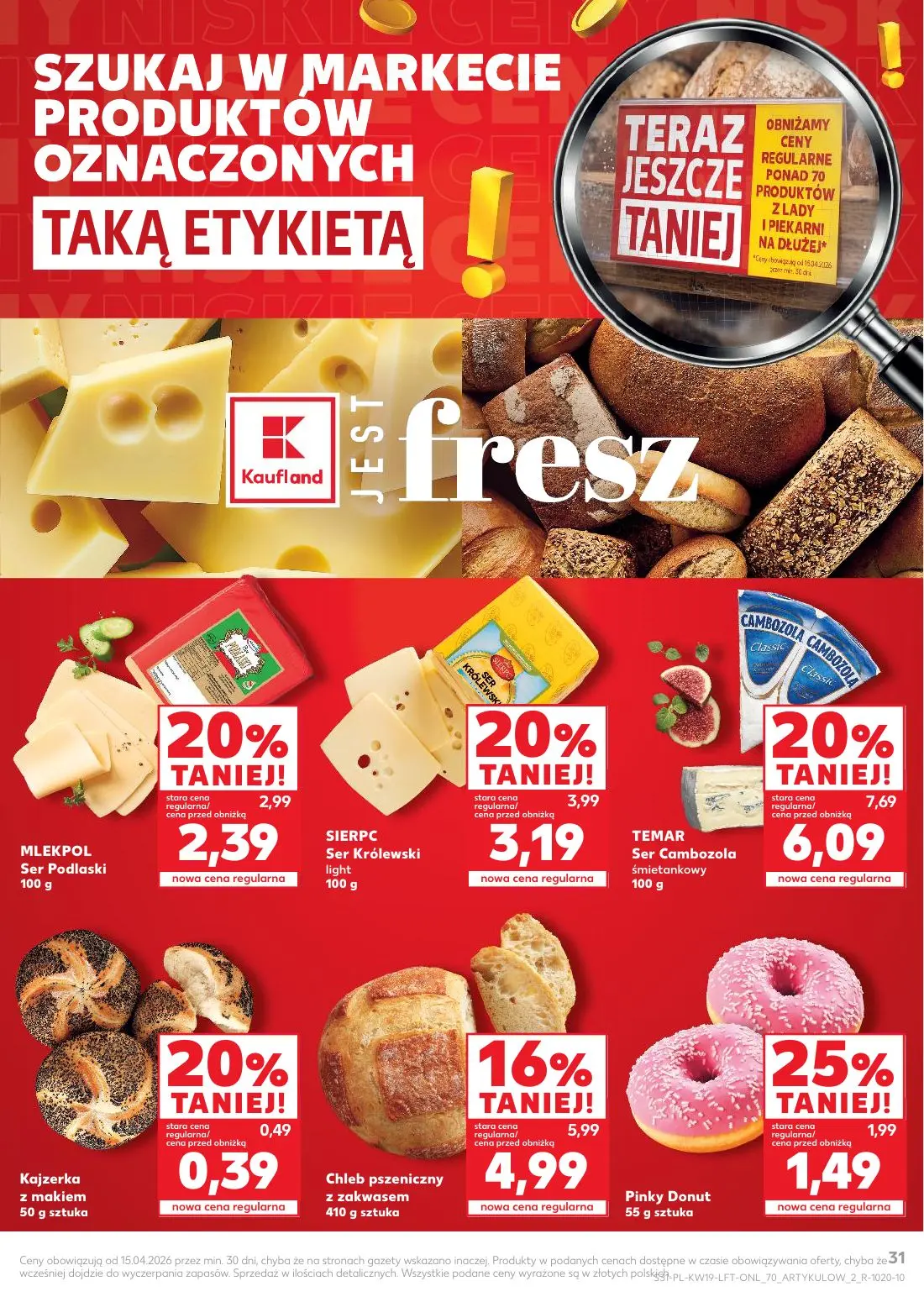 gazetka promocyjna Kaufland Jest fresz - Strona 31
