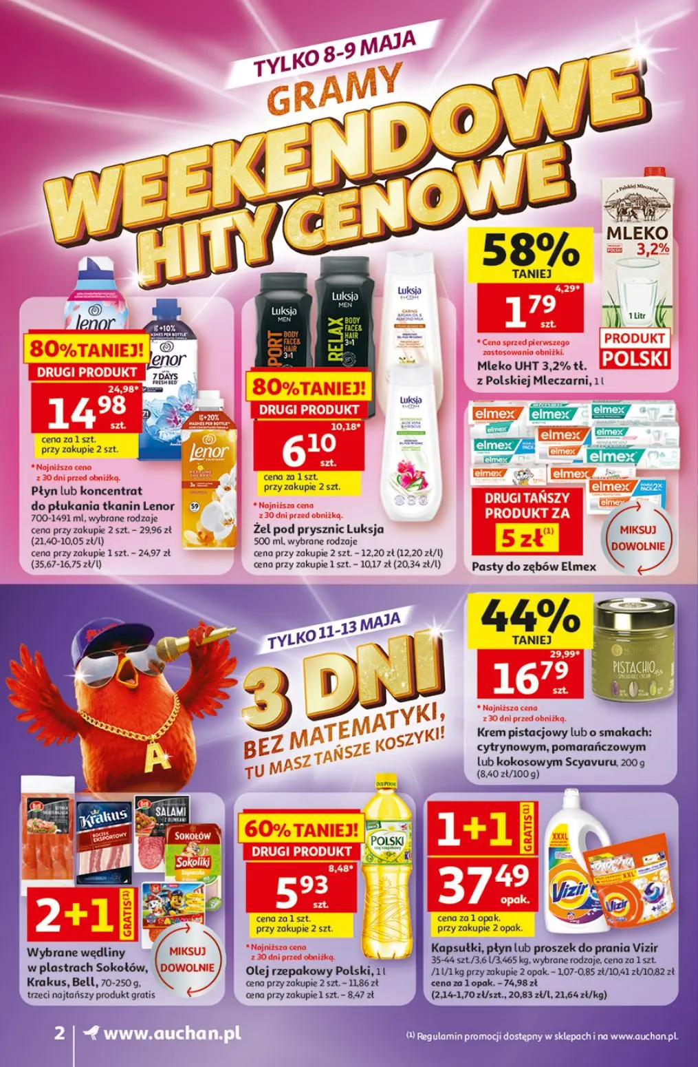 gazetka promocyjna Auchan Supermarket Hity cenowe - Strona 2