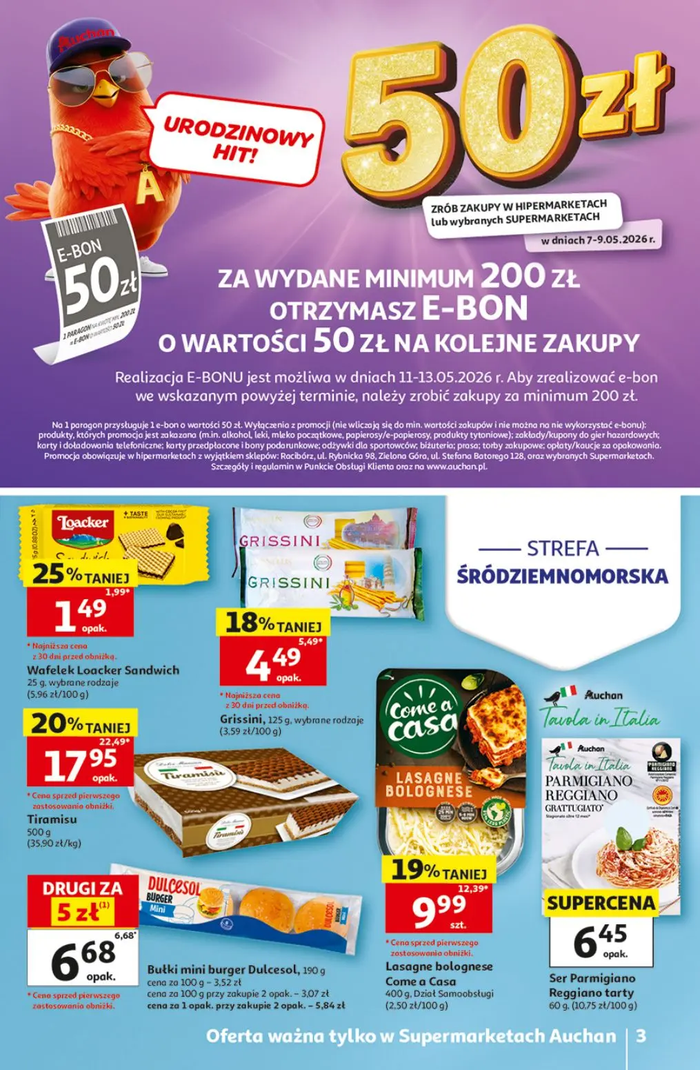 gazetka promocyjna Auchan Supermarket Hity cenowe - Strona 3