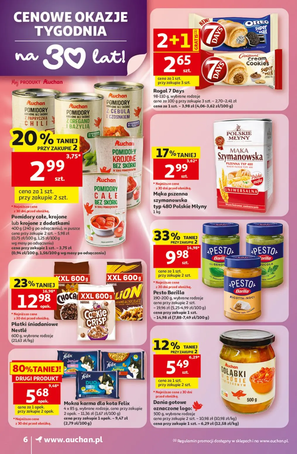 gazetka promocyjna Auchan Supermarket Hity cenowe - Strona 6