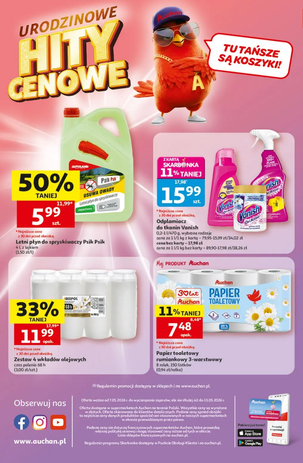 gazetka promocyjna Auchan Supermarket Hity cenowe - Strona 8