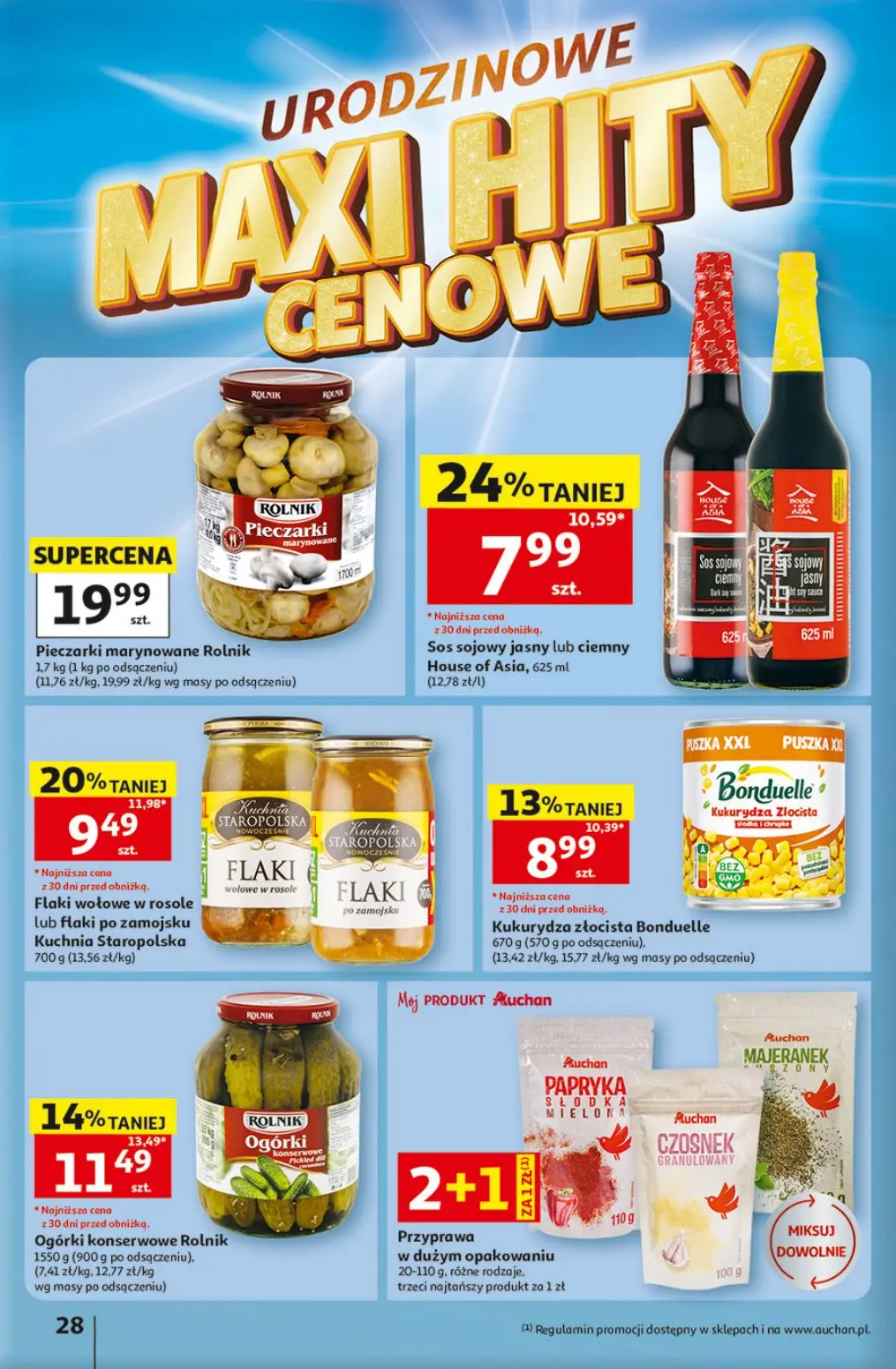 gazetka promocyjna Auchan Hity cenowe - Strona 28