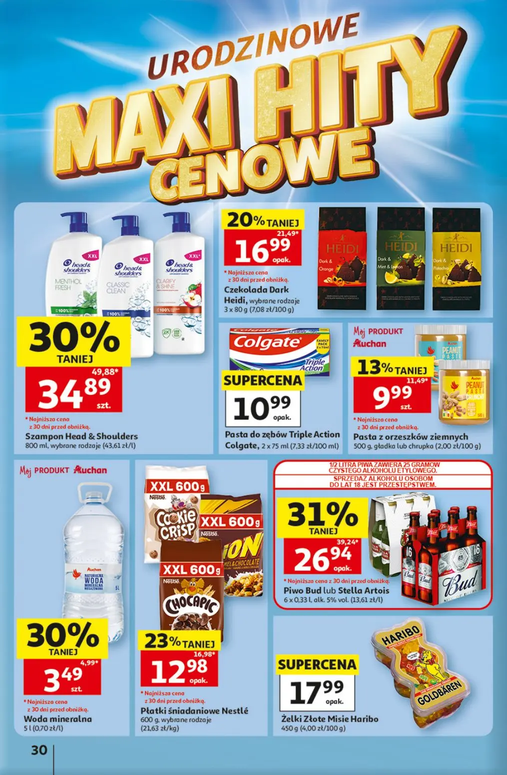 gazetka promocyjna Auchan Hity cenowe - Strona 30