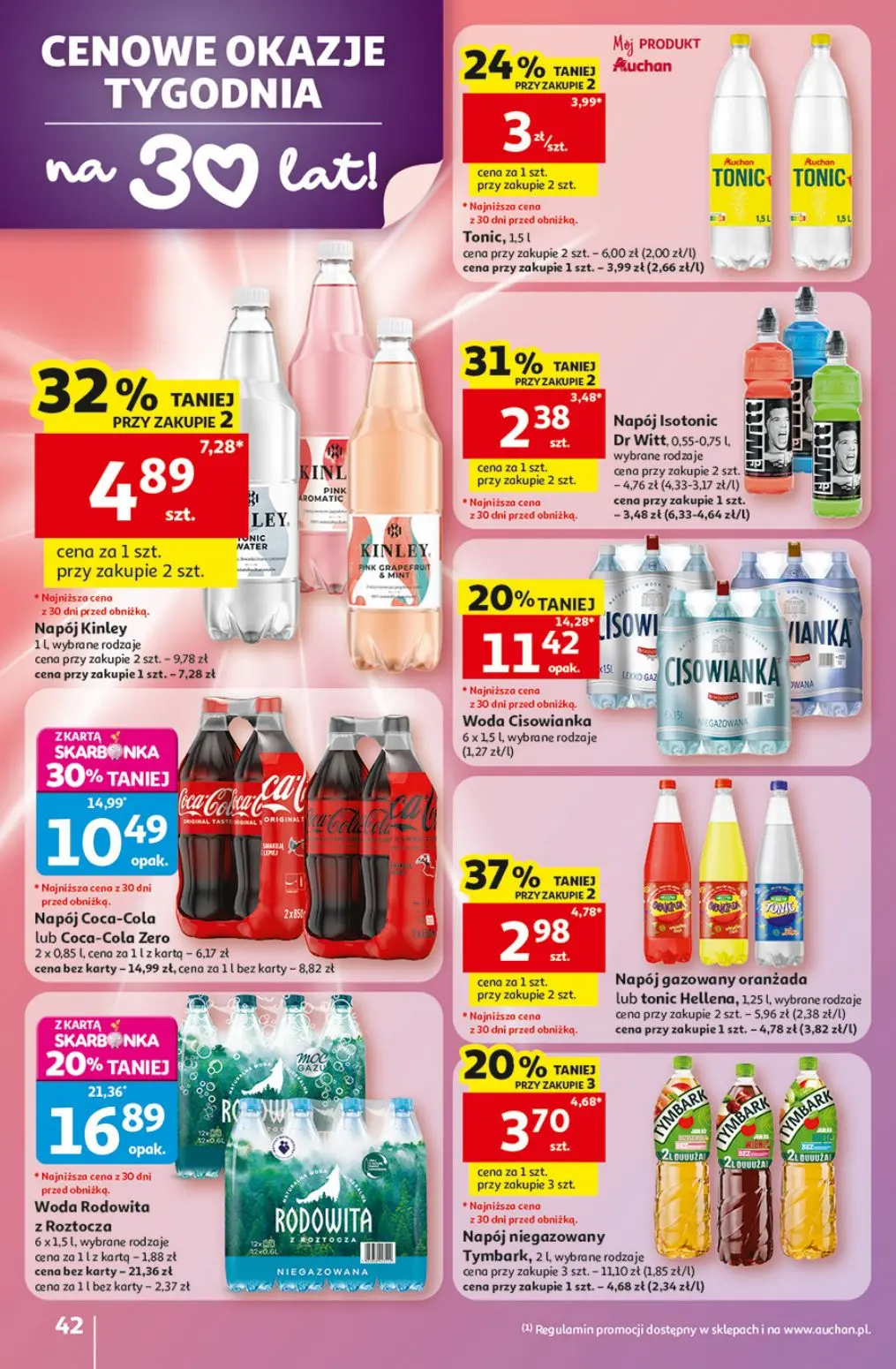 gazetka promocyjna Auchan Hity cenowe - Strona 42