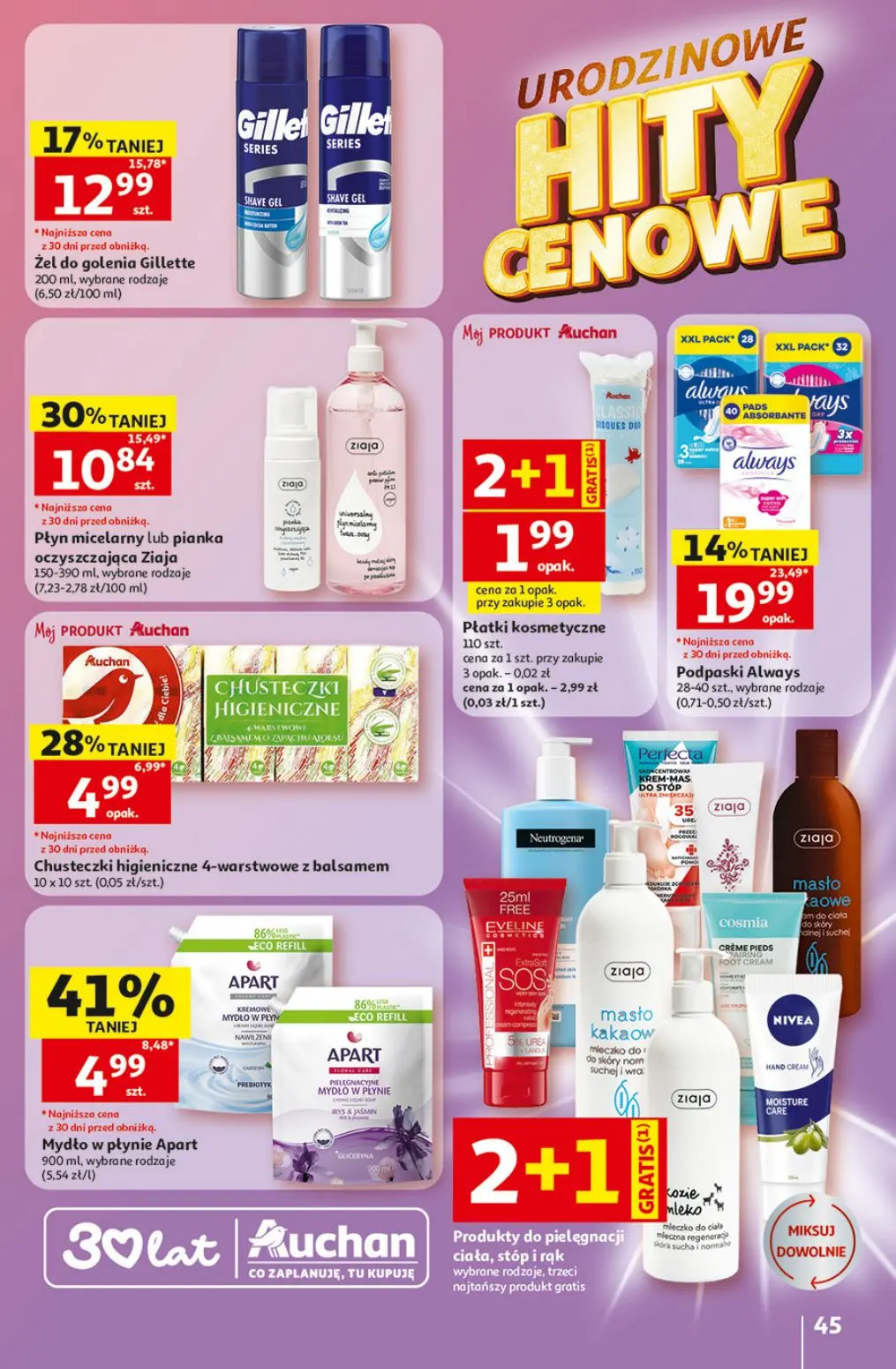 gazetka promocyjna Auchan Hity cenowe - Strona 45