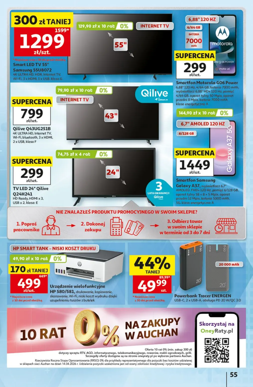gazetka promocyjna Auchan Hity cenowe - Strona 55