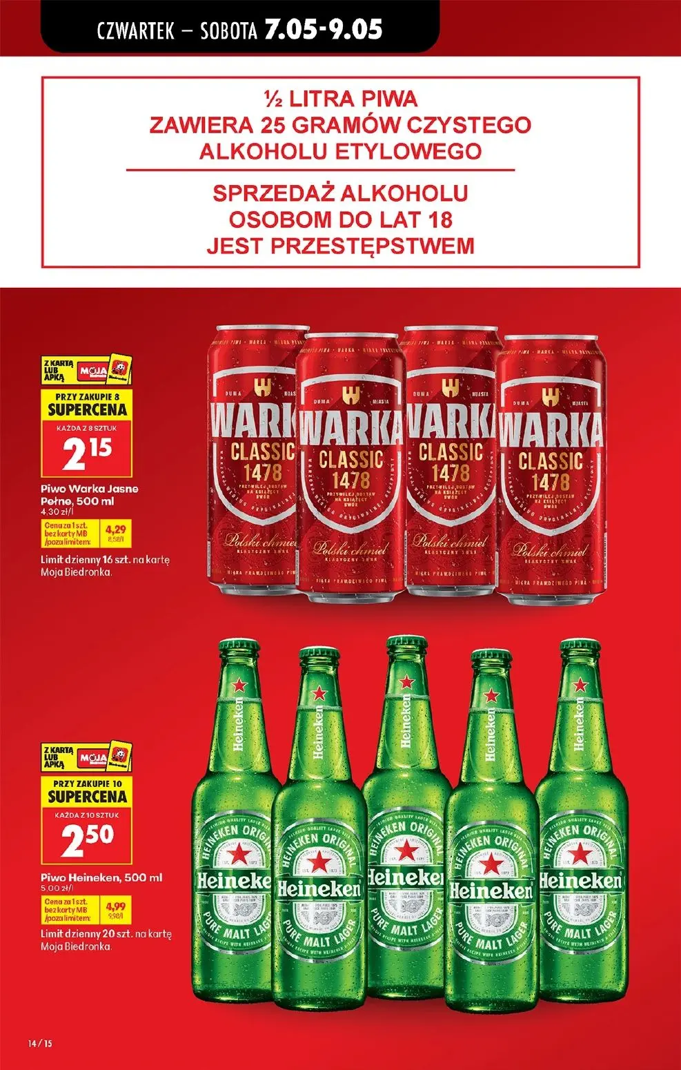 gazetka promocyjna Biedronka Od czwartku - Strona 14