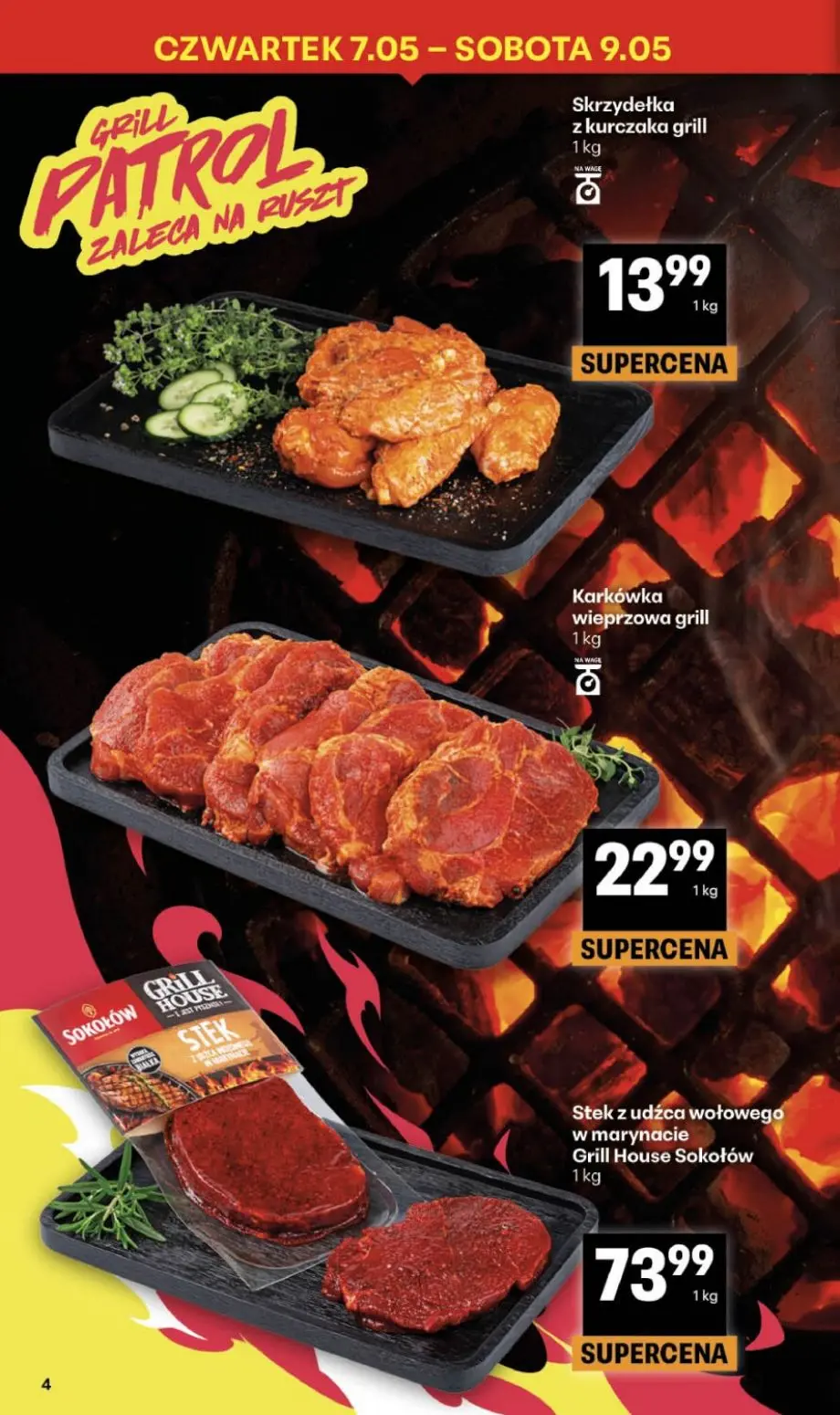 gazetka promocyjna Delikatesy Centrum Superoferta grillowa - Strona 4