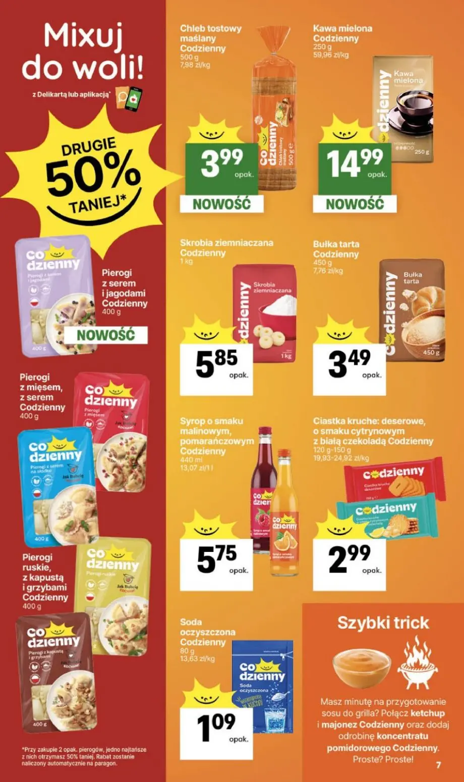 gazetka promocyjna Delikatesy Centrum Superoferta grillowa - Strona 7
