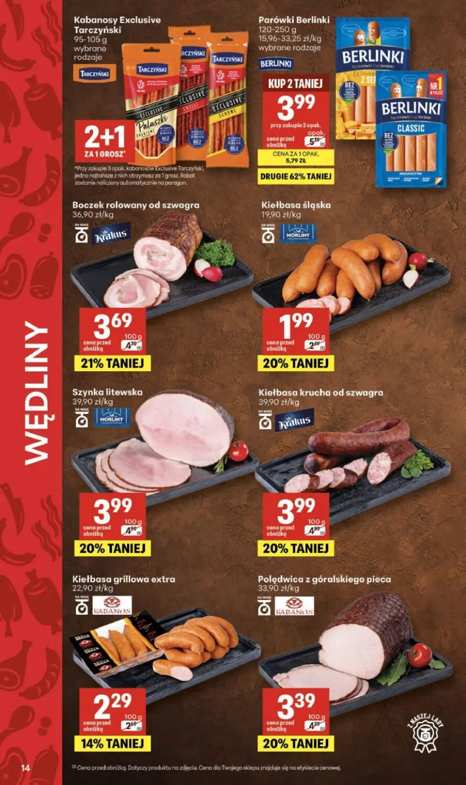 gazetka promocyjna Delikatesy Centrum Superoferta grillowa - Strona 14