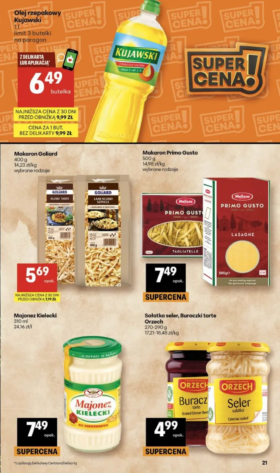 gazetka promocyjna Delikatesy Centrum Superoferta grillowa - Strona 21