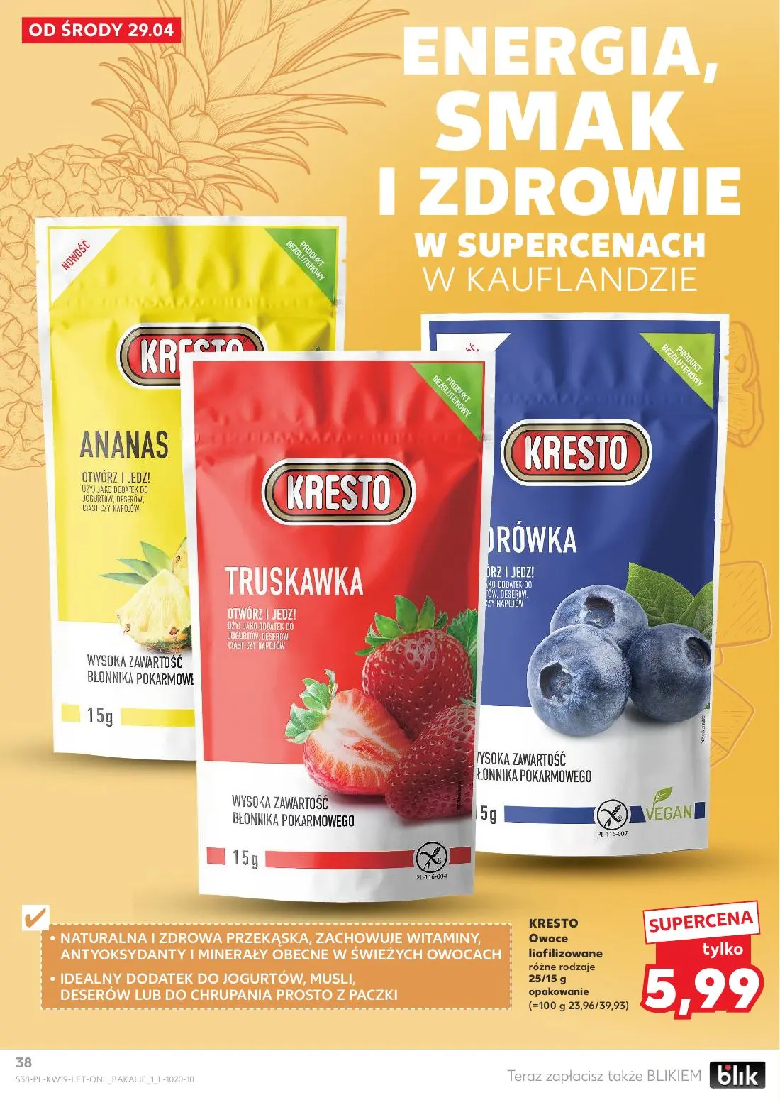 gazetka promocyjna Kaufland Jest fresz - Strona 38