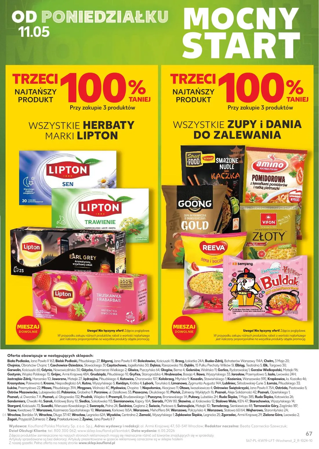 gazetka promocyjna Kaufland Jest fresz - Strona 67
