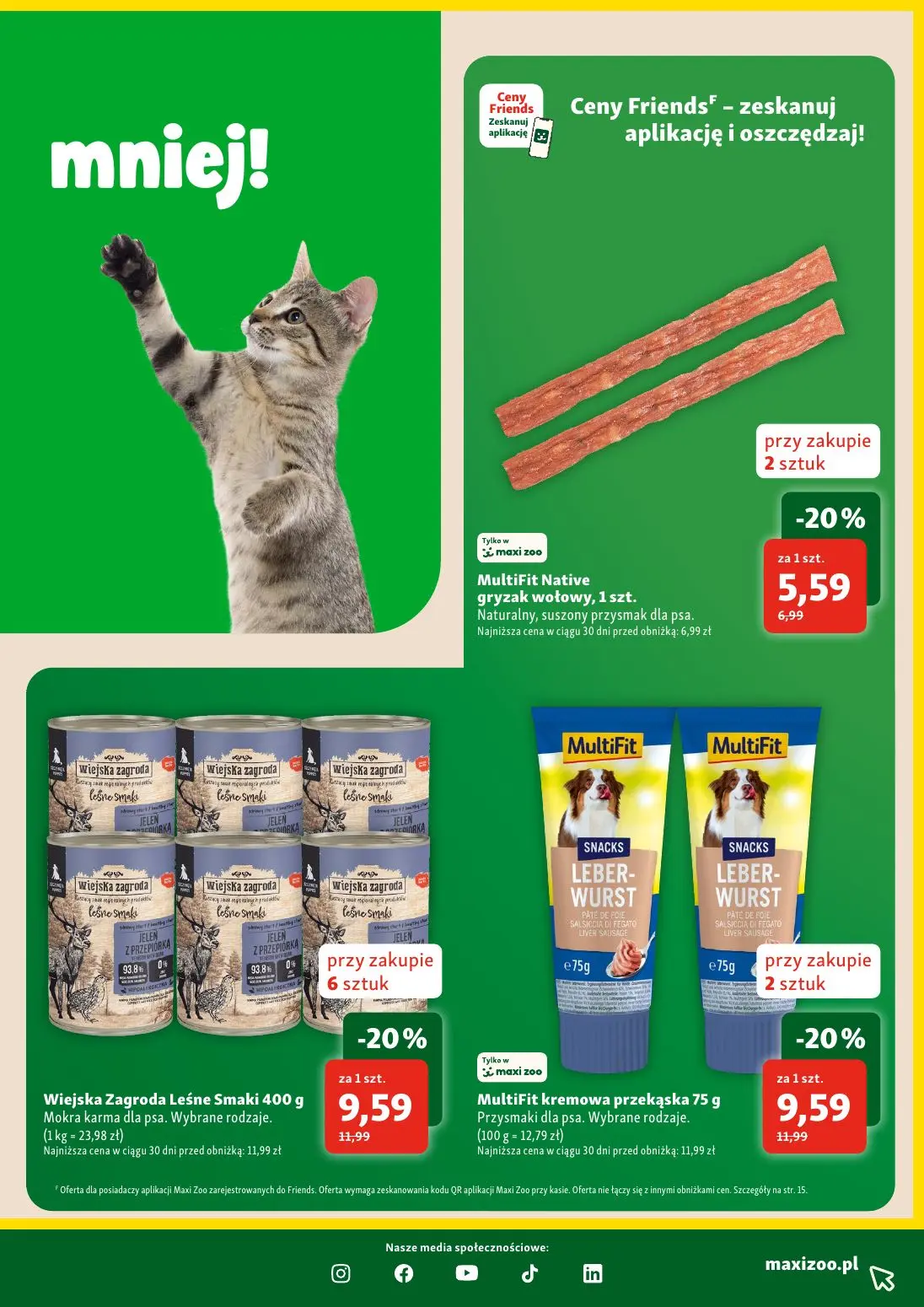 gazetka promocyjna Maxi Zoo Kupuj taniej - Strona 5