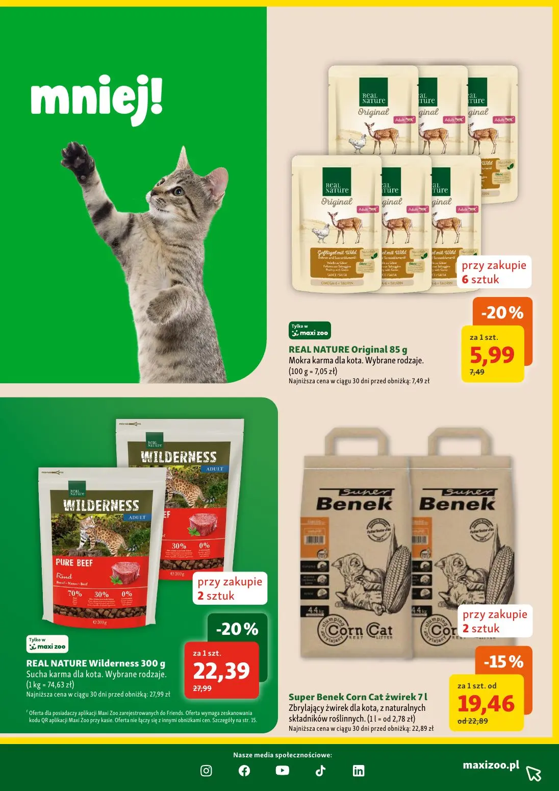 gazetka promocyjna Maxi Zoo Kupuj taniej - Strona 7