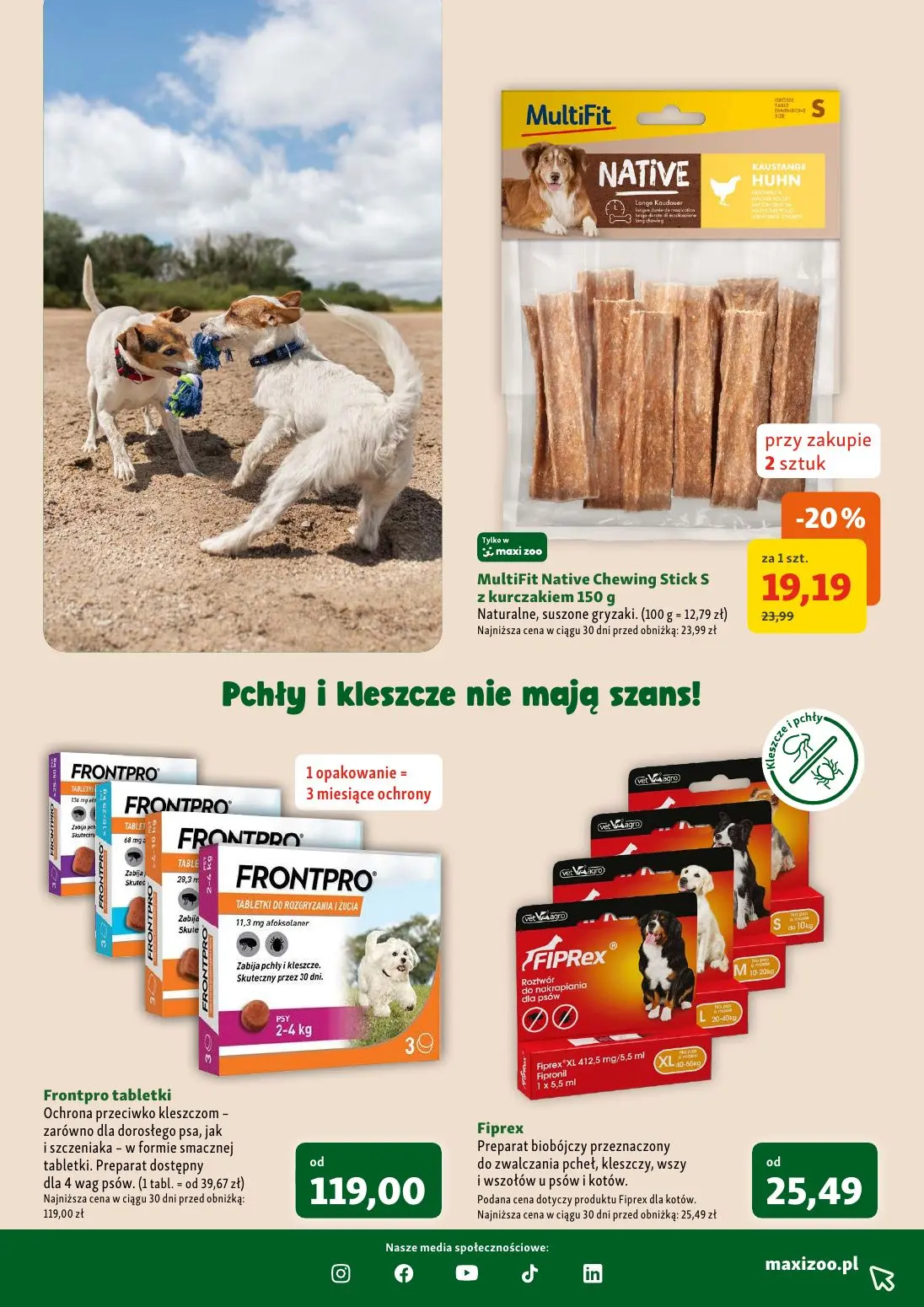 gazetka promocyjna Maxi Zoo Kupuj taniej - Strona 11