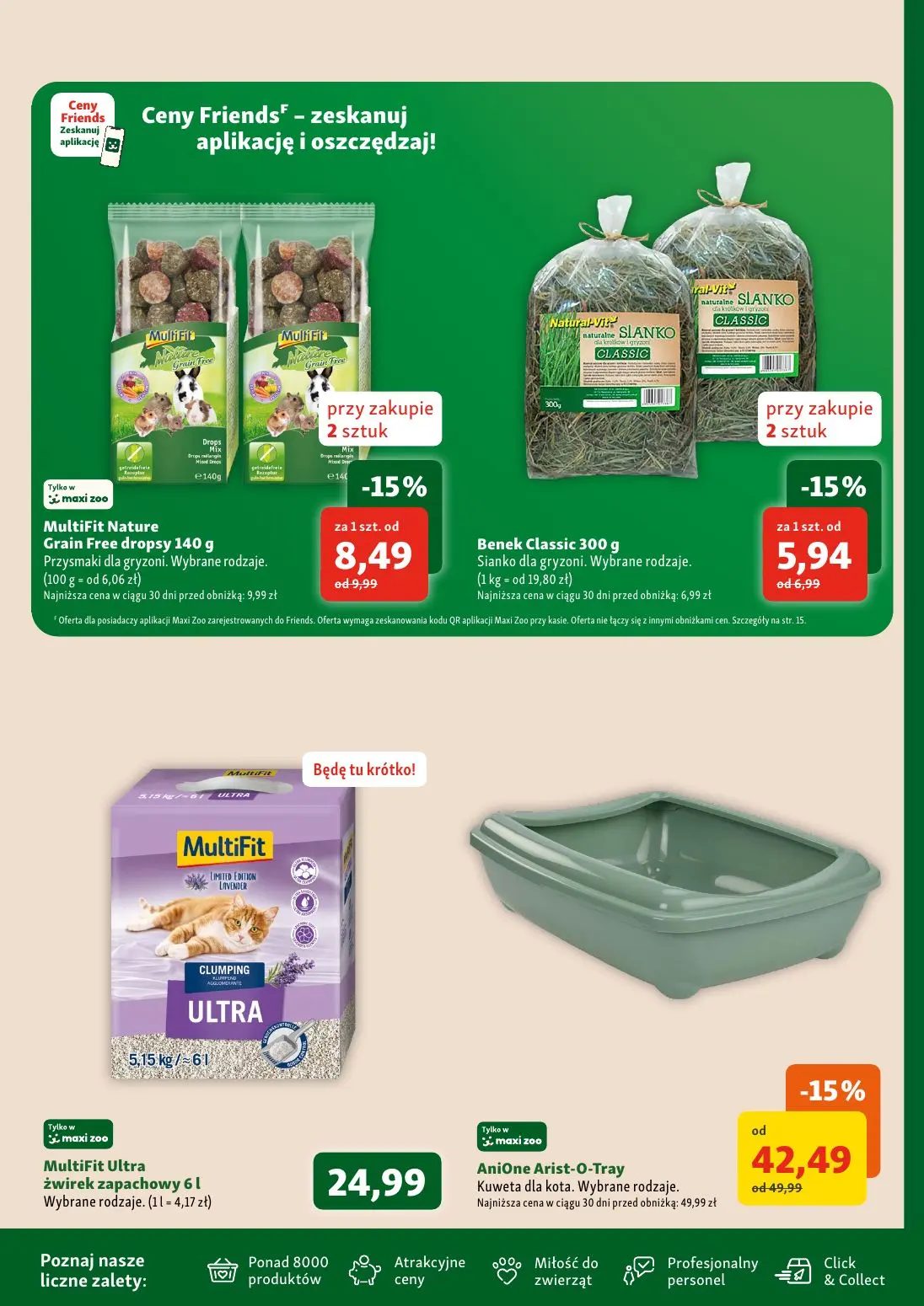 gazetka promocyjna Maxi Zoo Kupuj taniej - Strona 16