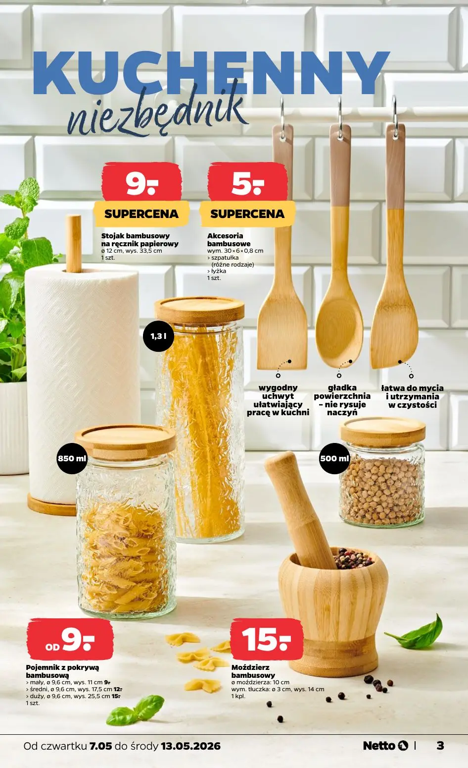 gazetka promocyjna NETTO Temat tygodnia: Kuchnia - Strona 3
