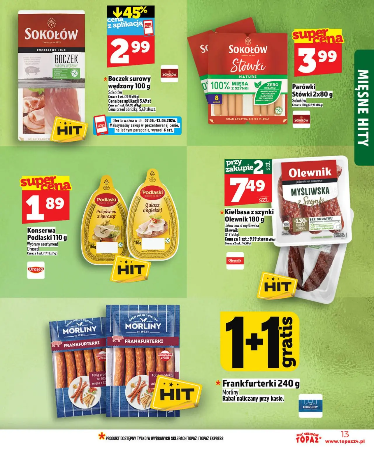 gazetka promocyjna Topaz Ogólna - Strona 13