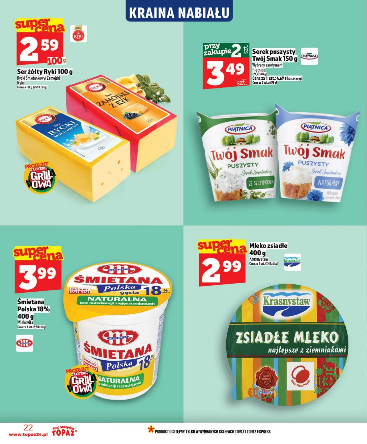 gazetka promocyjna Topaz Ogólna - Strona 22
