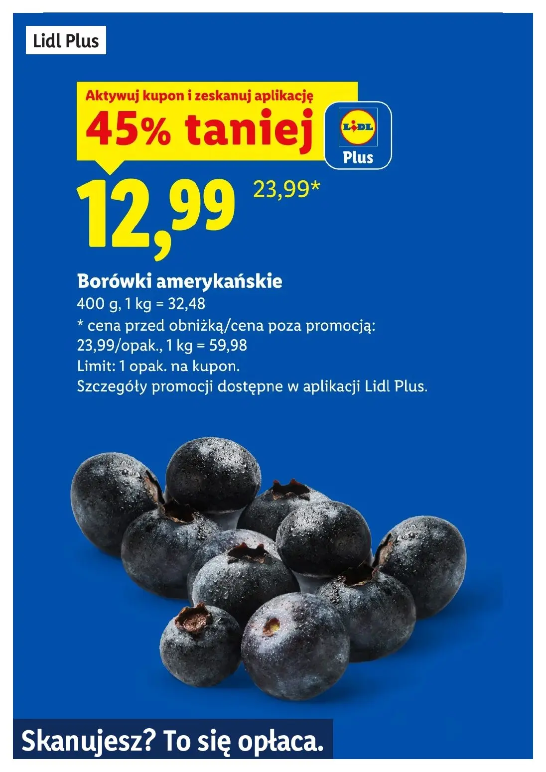gazetka promocyjna LIDL Lidl plus. Skanujesz - To się opłaca - Strona 2