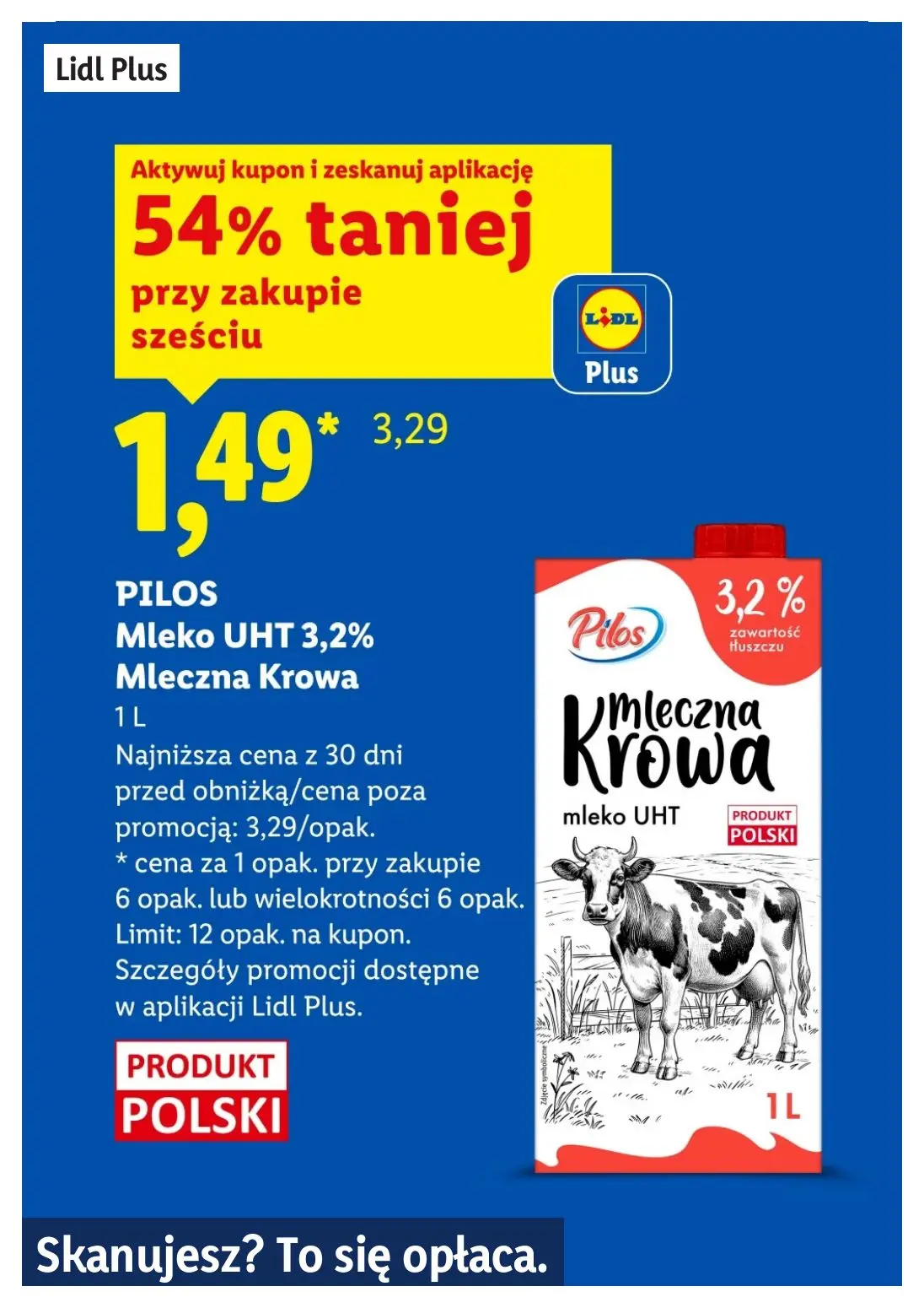 gazetka promocyjna LIDL Lidl plus. Skanujesz - To się opłaca - Strona 6