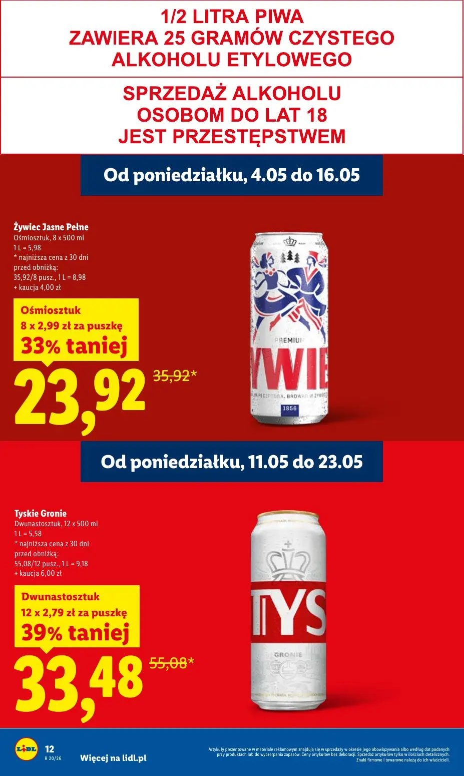 gazetka promocyjna LIDL Od poniedziałku - Strona 12