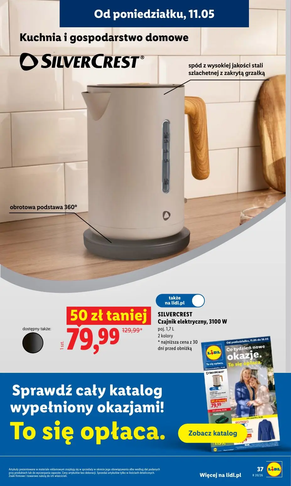 gazetka promocyjna LIDL Od poniedziałku - Strona 37