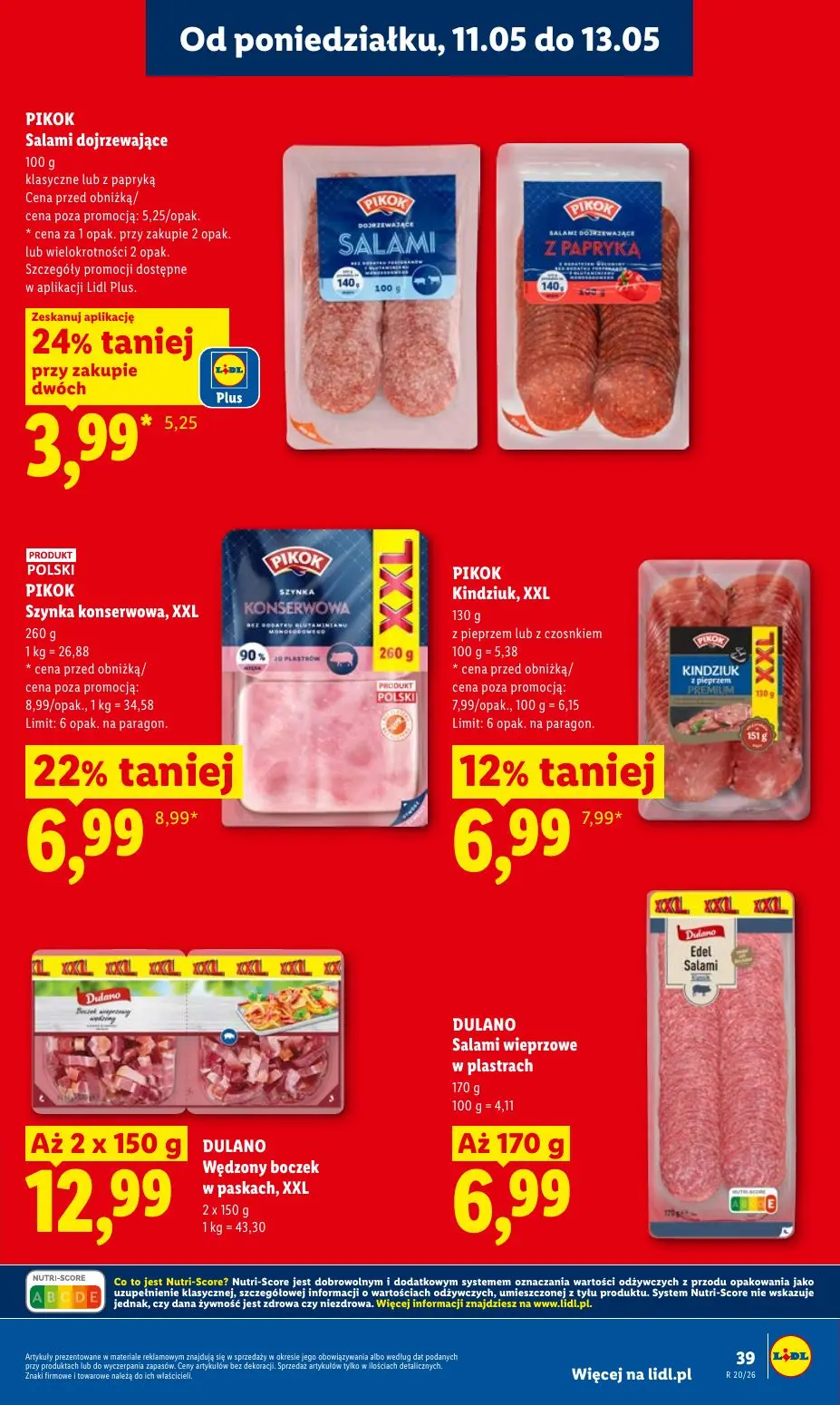 gazetka promocyjna LIDL Od poniedziałku - Strona 39