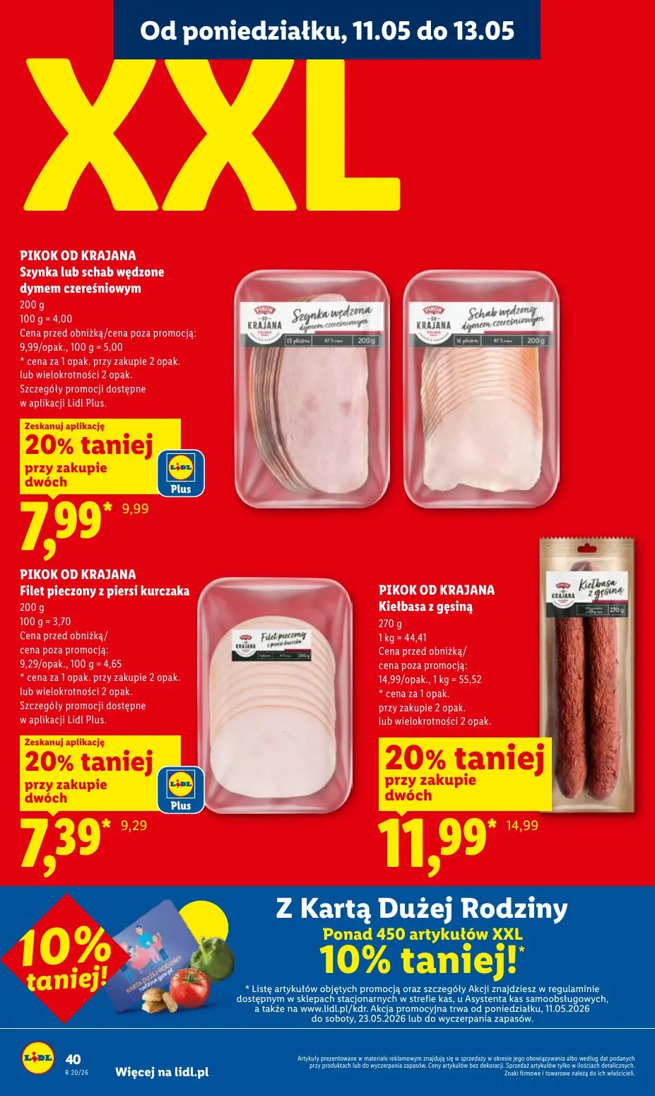 gazetka promocyjna LIDL Od poniedziałku - Strona 40