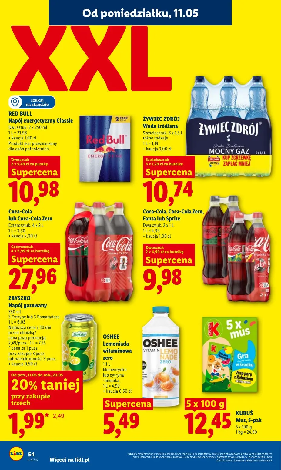 gazetka promocyjna LIDL Od poniedziałku - Strona 54